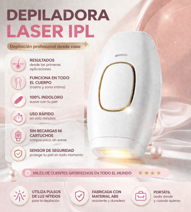 Depiladora IPL de uso doméstico