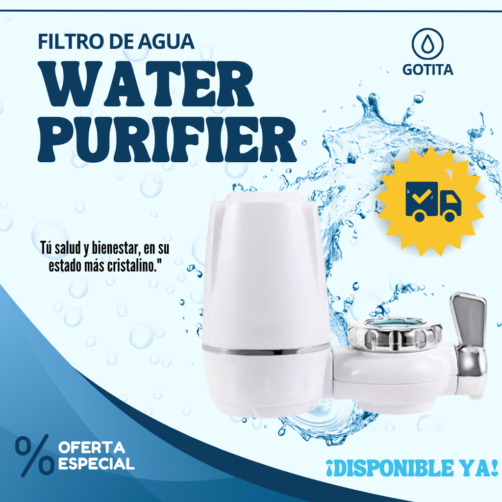 💧 Filtro Purificador de Agua Zoosen